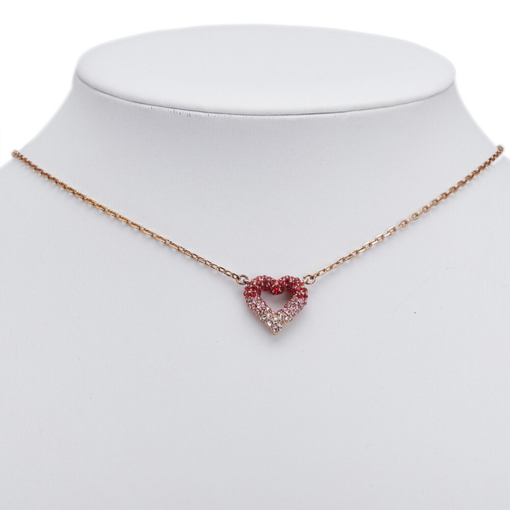 LOUIS VUITTON Pink Heart Necklace - Picture 8 of 8